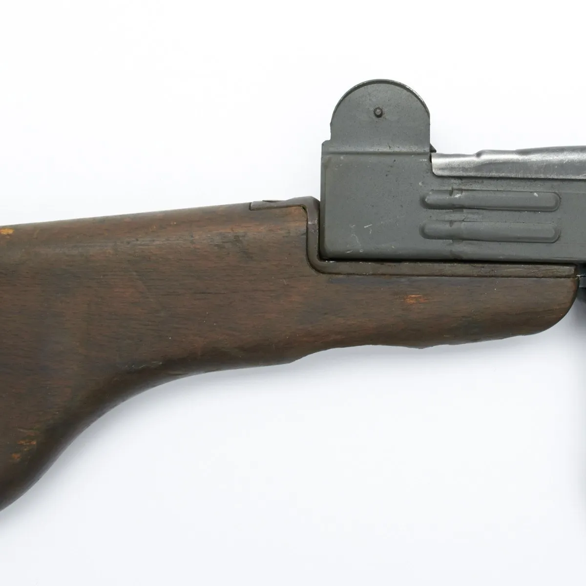 Original Israeli UZI Display Submachine Gun with Wood Stock