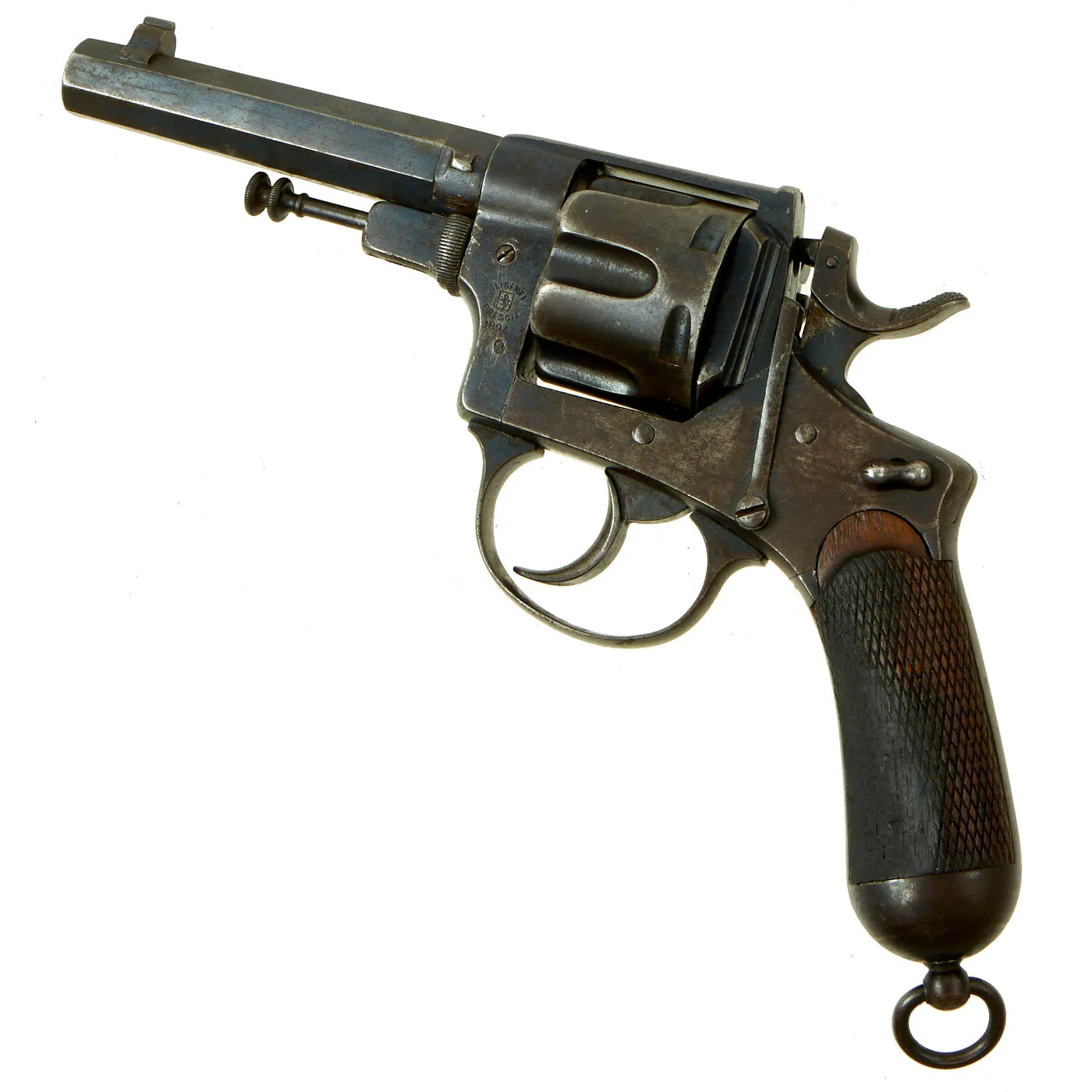 Original Italian Bodeo Model 1889 Officer's Revolver by Glisenti of Brescia Serial 2792 - dated 1894