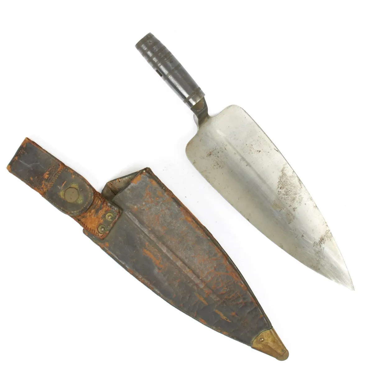 Original Model 1873 Springfield Trowel Bayonet with Scabbard for 45/70 Trapdoor Springfield Rifle