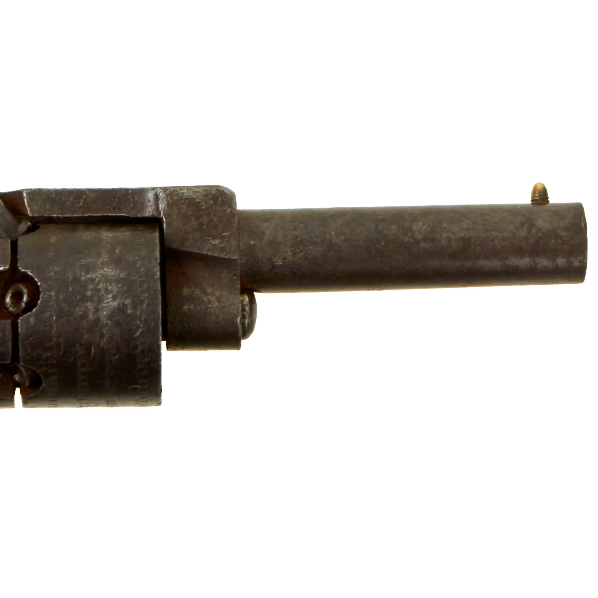 Rare U.S. Springfield Arms Co. James Warner Patent .28cal Pocket Percussion Revolver - Circa 1851