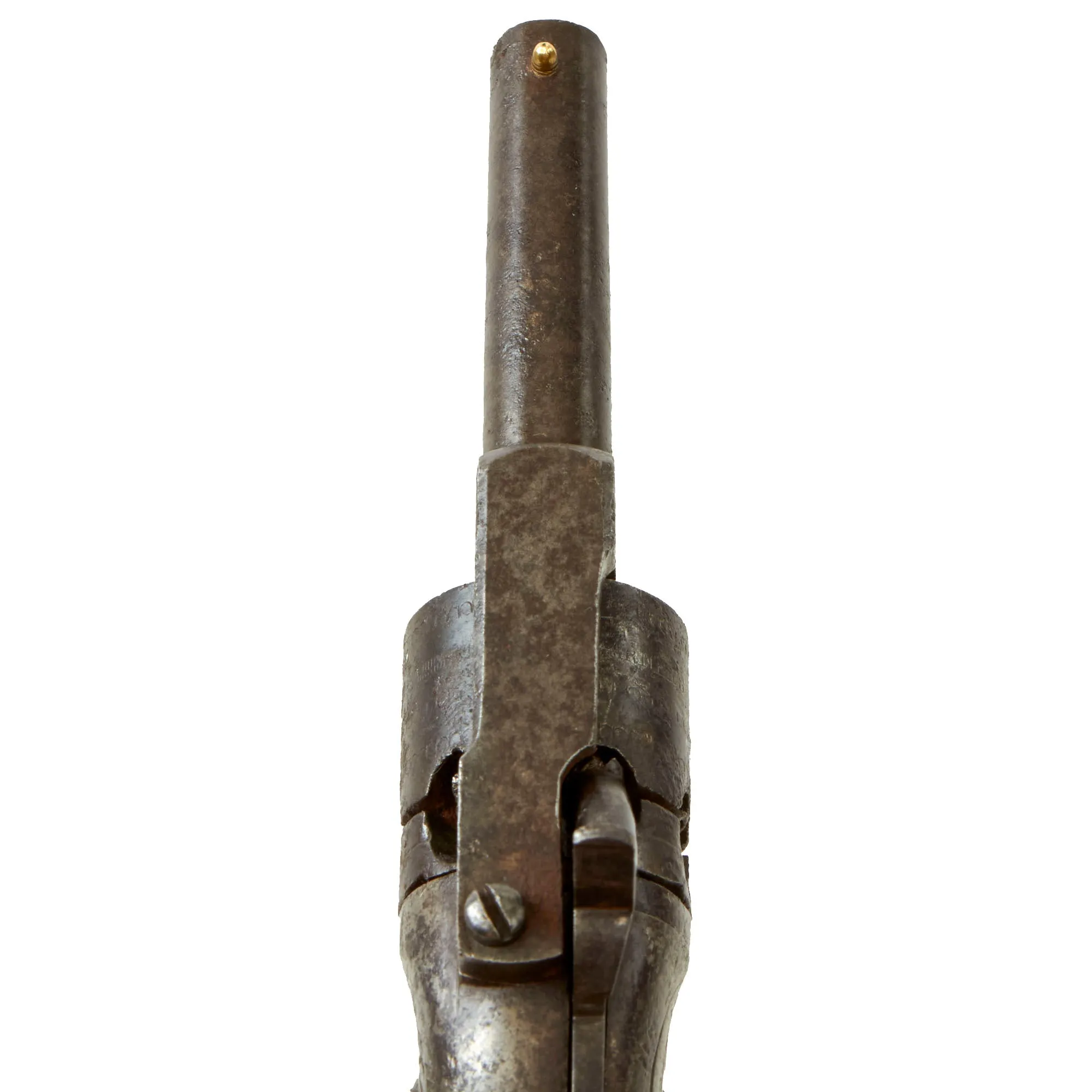 Rare U.S. Springfield Arms Co. James Warner Patent .28cal Pocket Percussion Revolver - Circa 1851