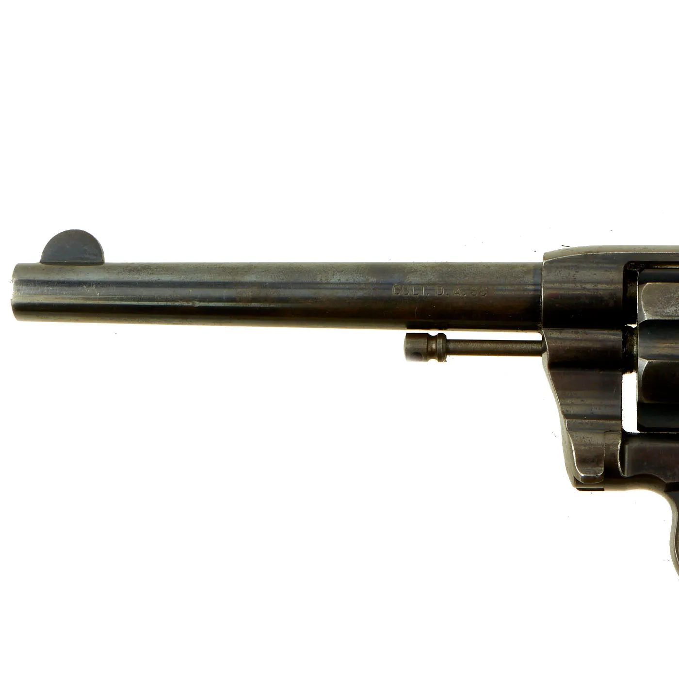 Original Spanish-American War U.S. Colt Model 1896 D.A. 38 Named Presentation Revolver Serial No. 99206 - Made In 1898