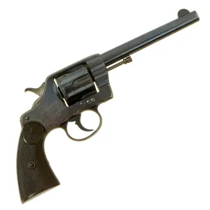 Original Spanish-American War U.S. Colt Model 1896 D.A. 38 Named Presentation Revolver Serial No. 99206 - Made In 1898