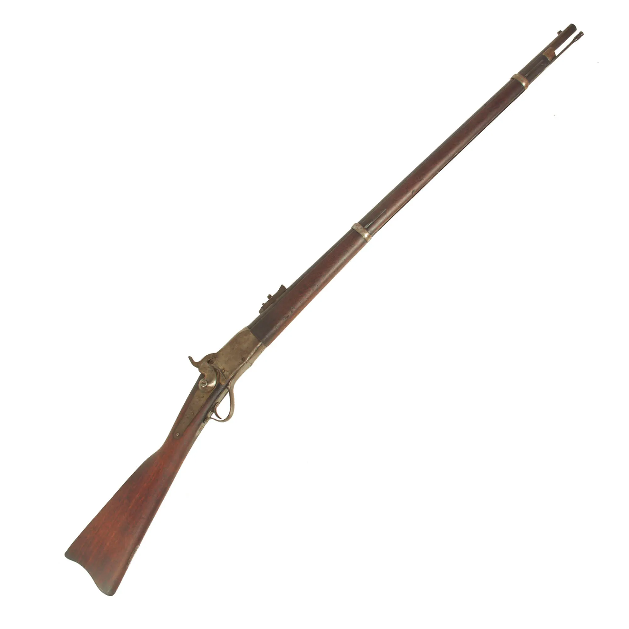 Original U.S. 1862 Patent Peabody Rifle in .45-70 Govt. Issued to Connecticut Militia - Number 1882