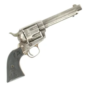 Original U.S. Antique Colt .45cal Single Action Army Revolver with 5 1/4" Barrel made in 1883 - Serial 90794