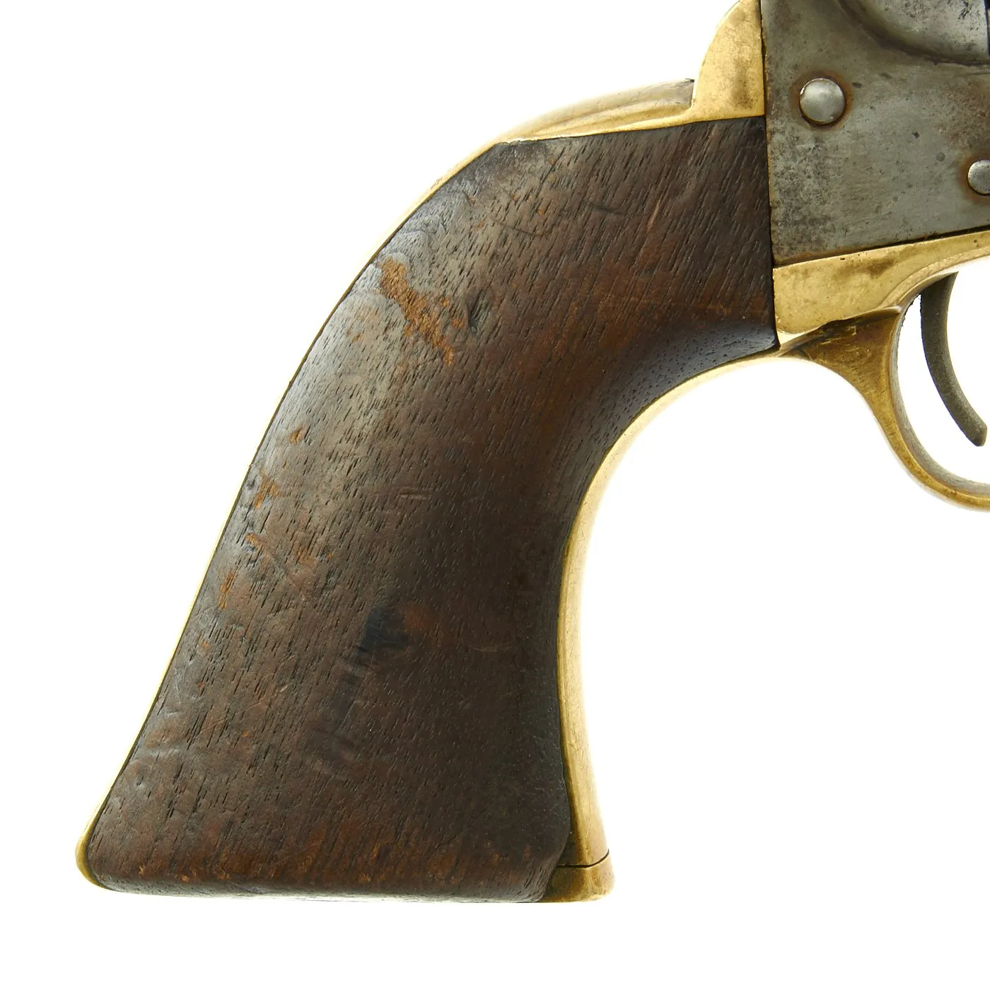 Original U.S. Civil War Colt 1851 Navy Percussion Revolver Made in 1862 with Holster - Serial No 119682