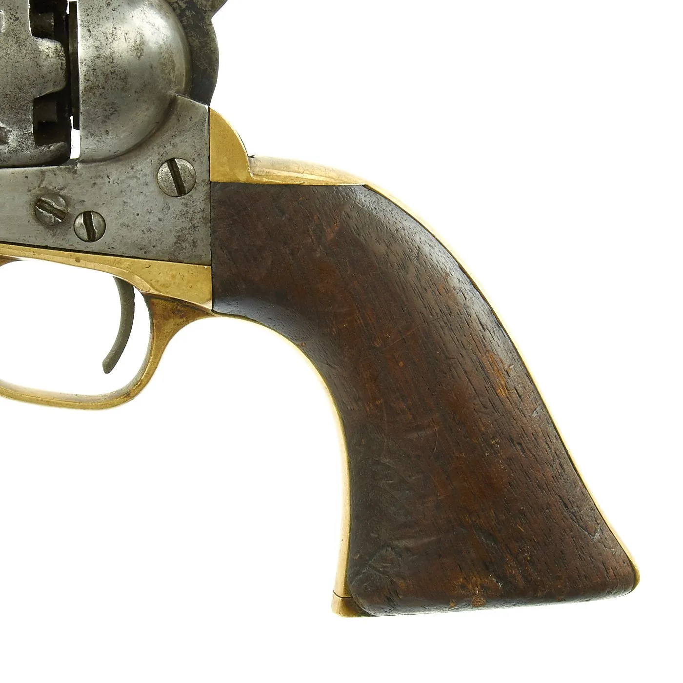 Original U.S. Civil War Colt 1851 Navy Percussion Revolver Made in 1862 with Holster - Serial No 119682