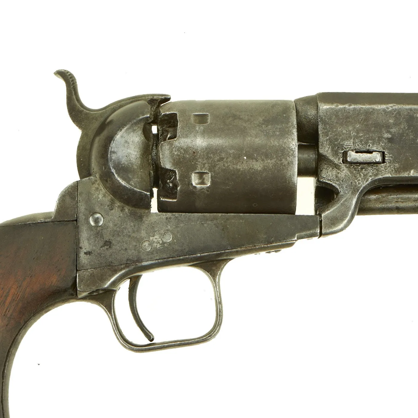 Original U.S. Civil War Colt 1851 Navy Percussion Revolver with U.S. Surcharge made in 1856 - Serial 59747