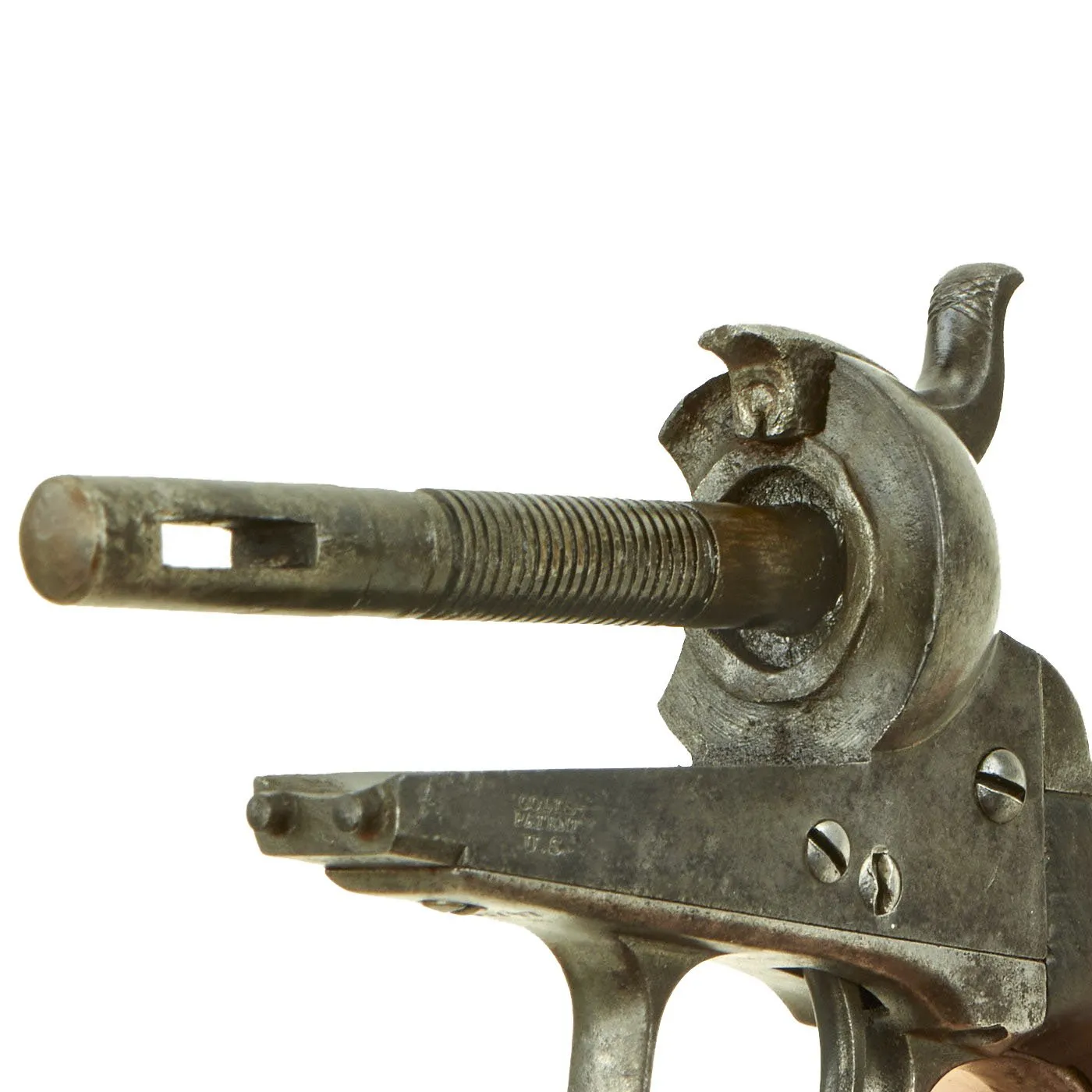 Original U.S. Civil War Colt 1851 Navy Percussion Revolver with U.S. Surcharge made in 1856 - Serial 59747