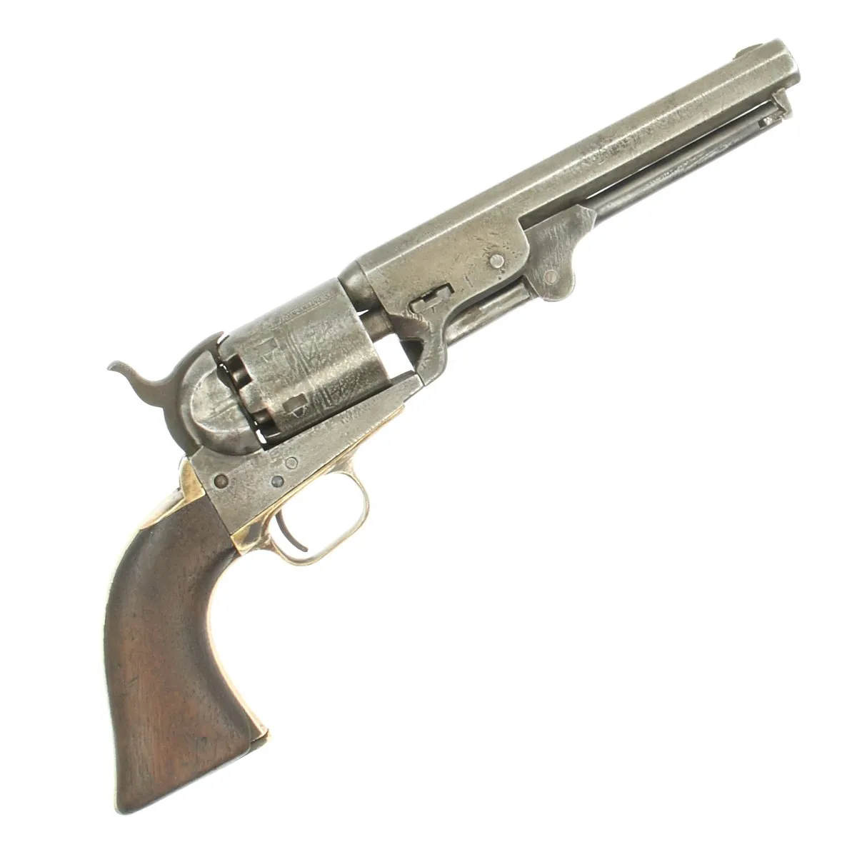 Original U.S. Civil War Era Colt 1851 Navy Revolver with 6 1/4" Barrel - Manufactured in 1863 - Serial No 160739