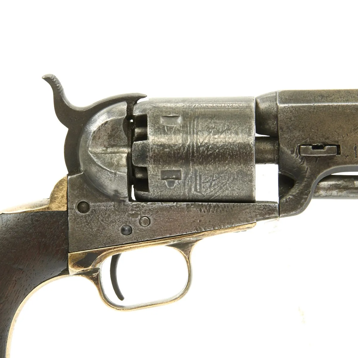 Original U.S. Civil War Era Colt 1851 Navy Revolver with 6 1/4" Barrel - Manufactured in 1863 - Serial No 160739