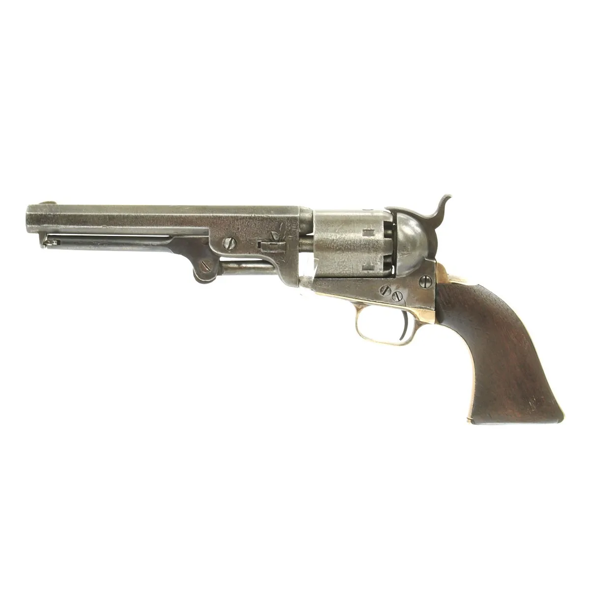 Original U.S. Civil War Era Colt 1851 Navy Revolver with 6 1/4" Barrel - Manufactured in 1863 - Serial No 160739