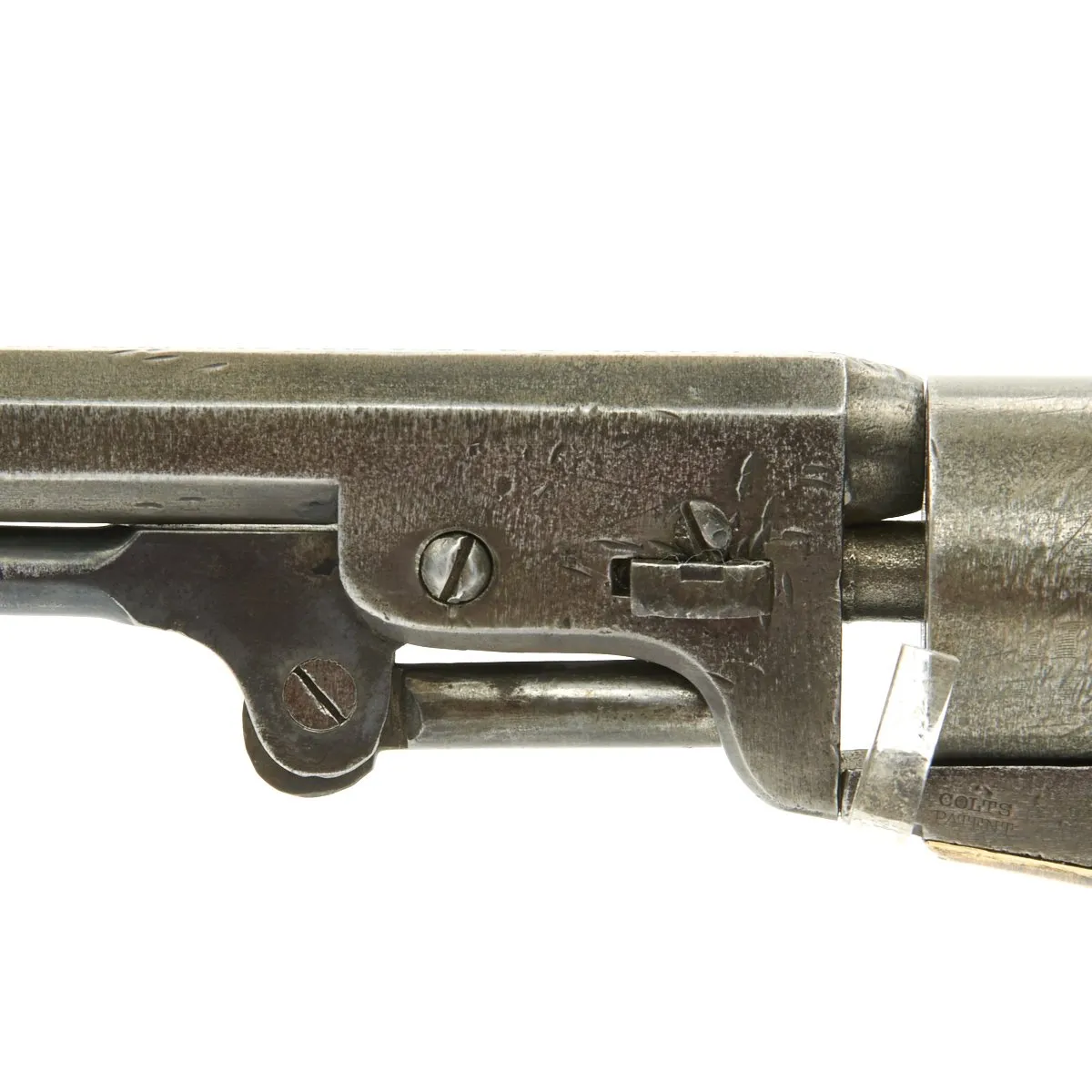 Original U.S. Civil War Era Colt 1851 Navy Revolver with 6 1/4" Barrel - Manufactured in 1863 - Serial No 160739