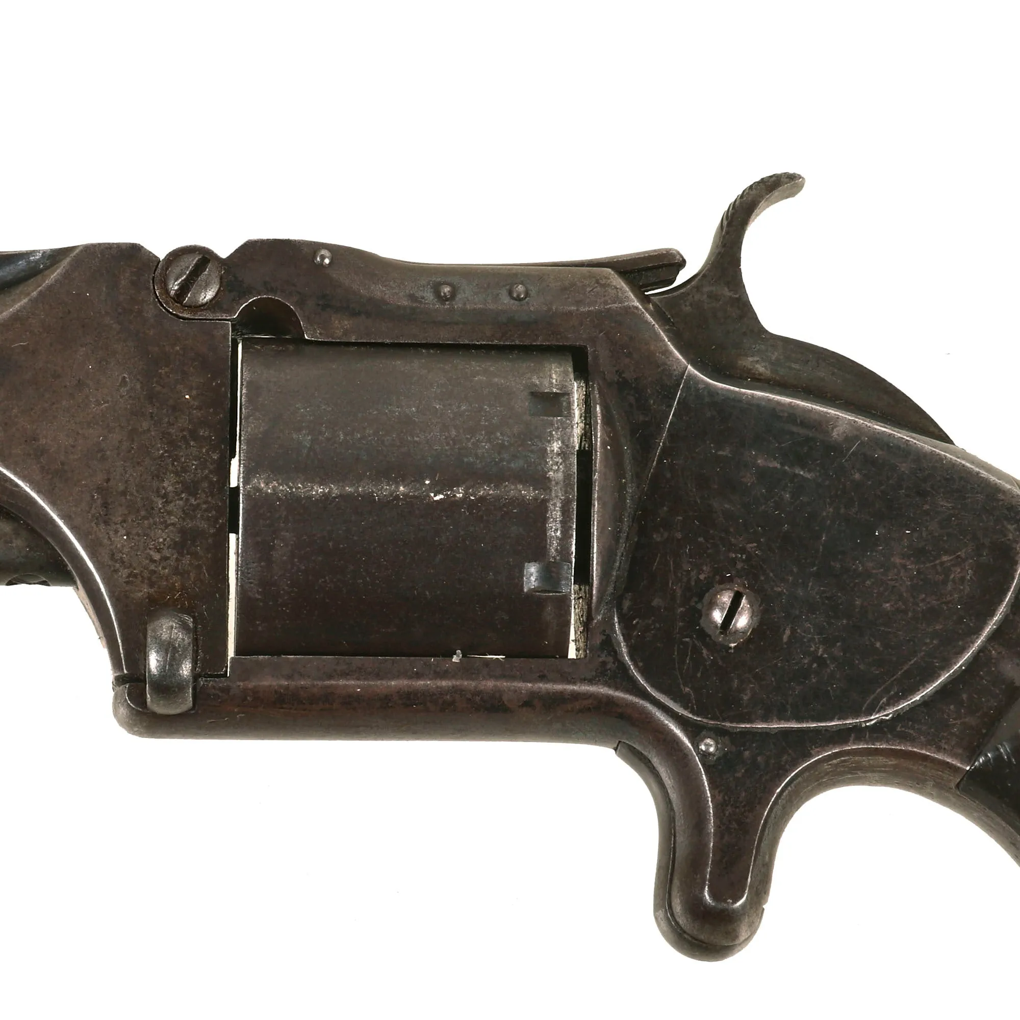 Original U.S. Civil War Era Smith & Wesson Model 2 Army .32cal Revolver with Period Shortened 3 ⅛" Barrel - Serial 38810