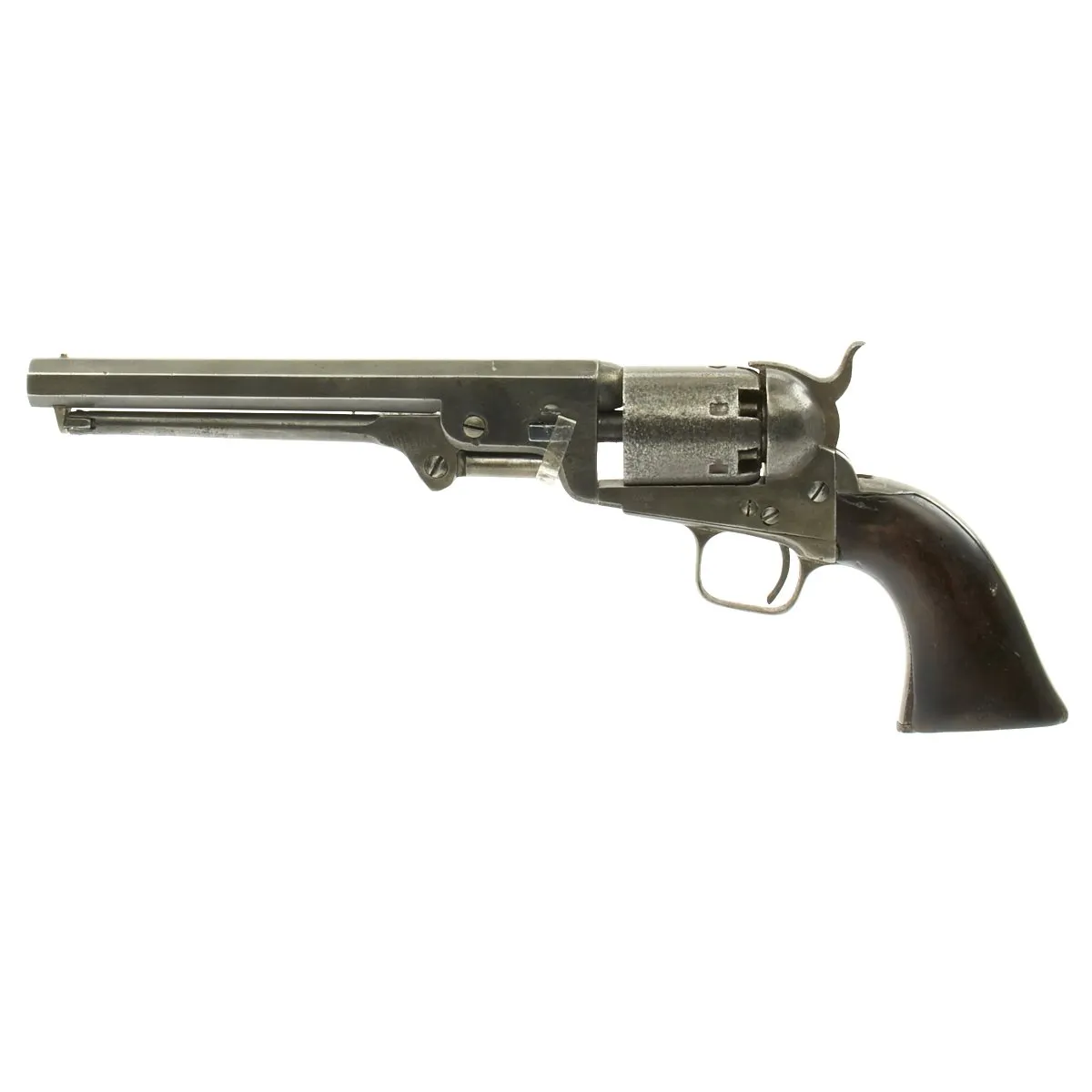 Original U.S. Civil War Navy Contract Marked Colt 1851 Navy All-Steel Revolver made in 1856 - Serial No 59179