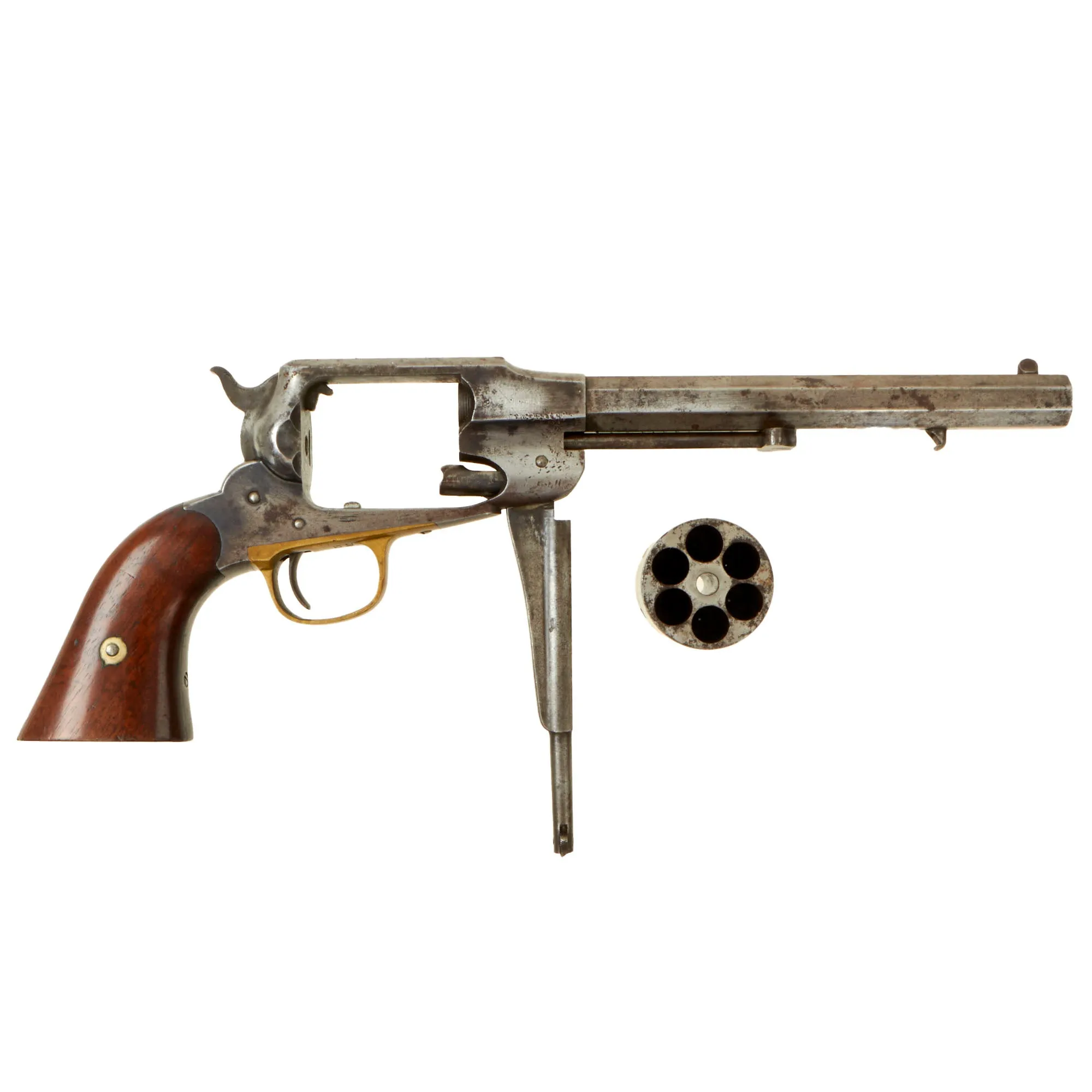 Original U.S. Civil War Remington New Model 1863 Army .44cal Percussion Revolver - Matching Serial 53313