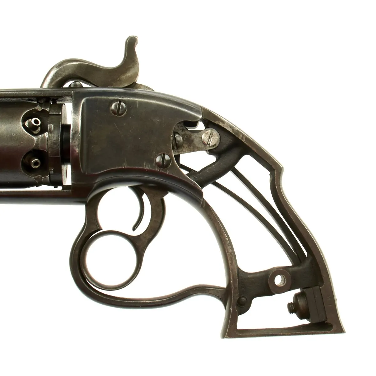 Original U.S. Civil War Savage 1861 Navy Model .36 Caliber Pistol Serial No 6075