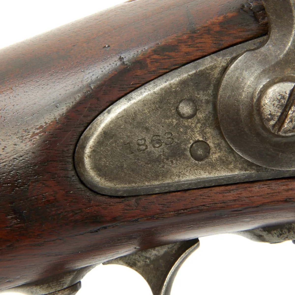 Original U.S. Civil War Springfield Model 1863 Type I Rifled Musket by Springfield Armory - Dated 1863