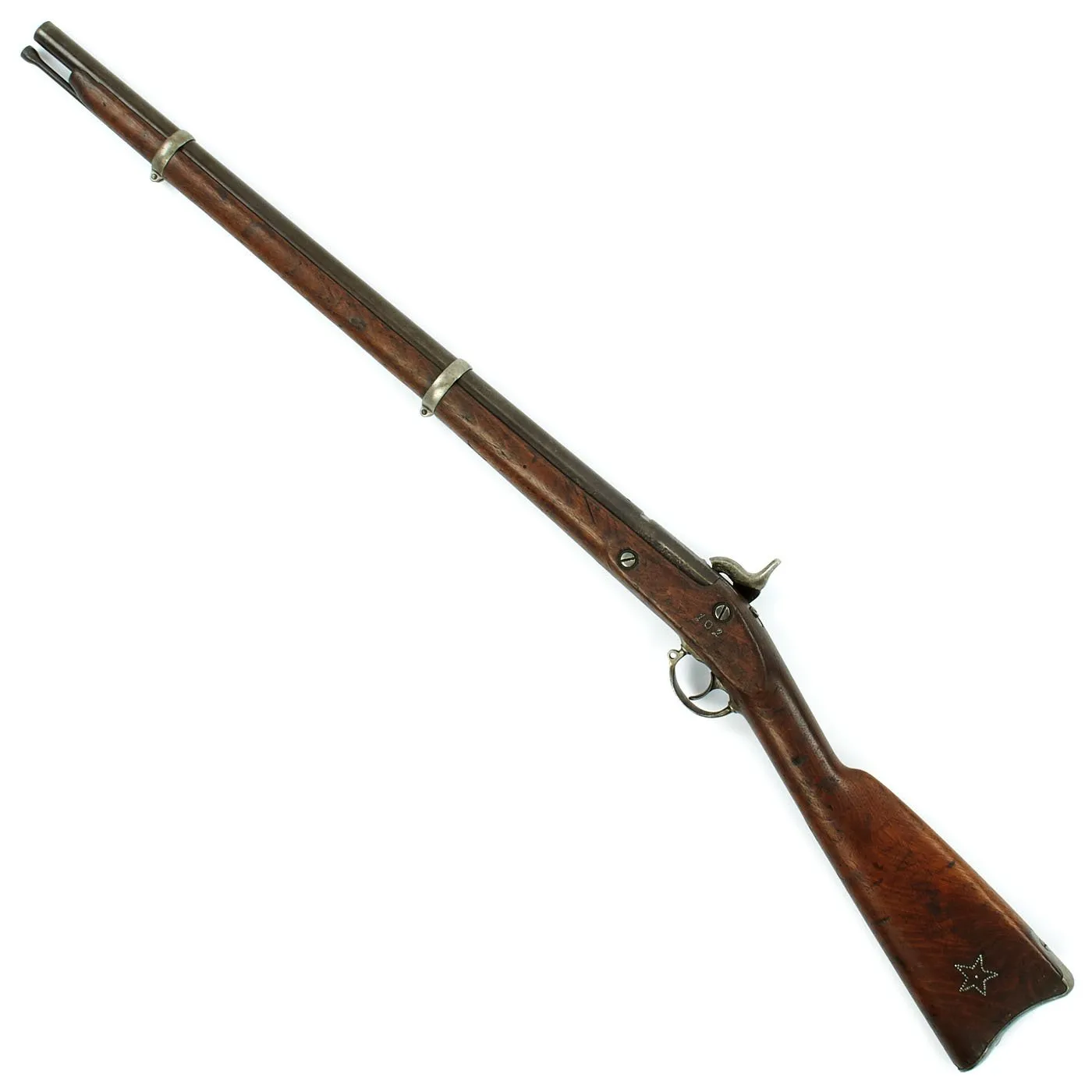 Original U.S. Civil War Springfield Model 1863 Type I Shortened Musket with Mechanical Issues - Dated 1863