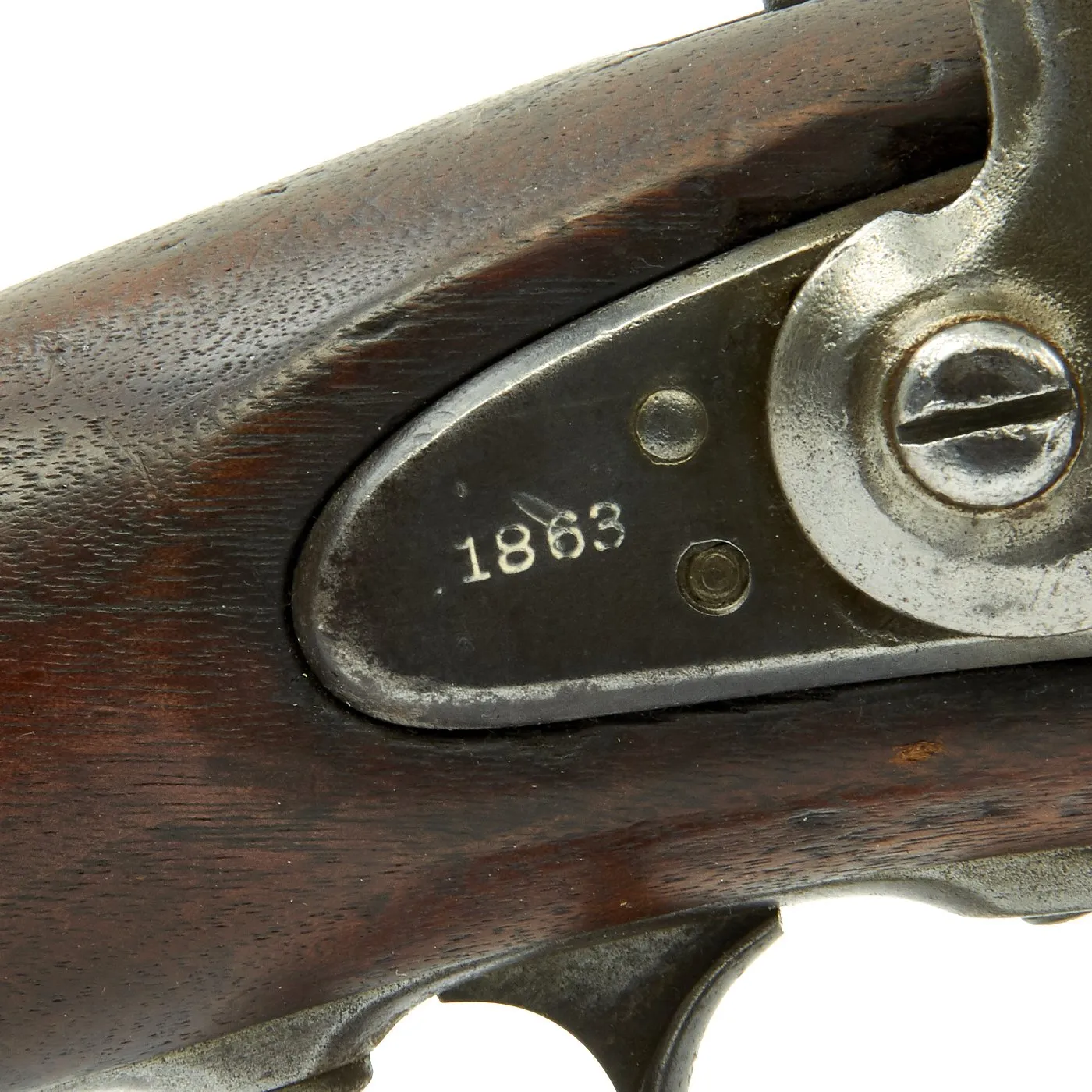 Original U.S. Civil War Springfield Model 1863 Type I Shortened Musket with Mechanical Issues - Dated 1863