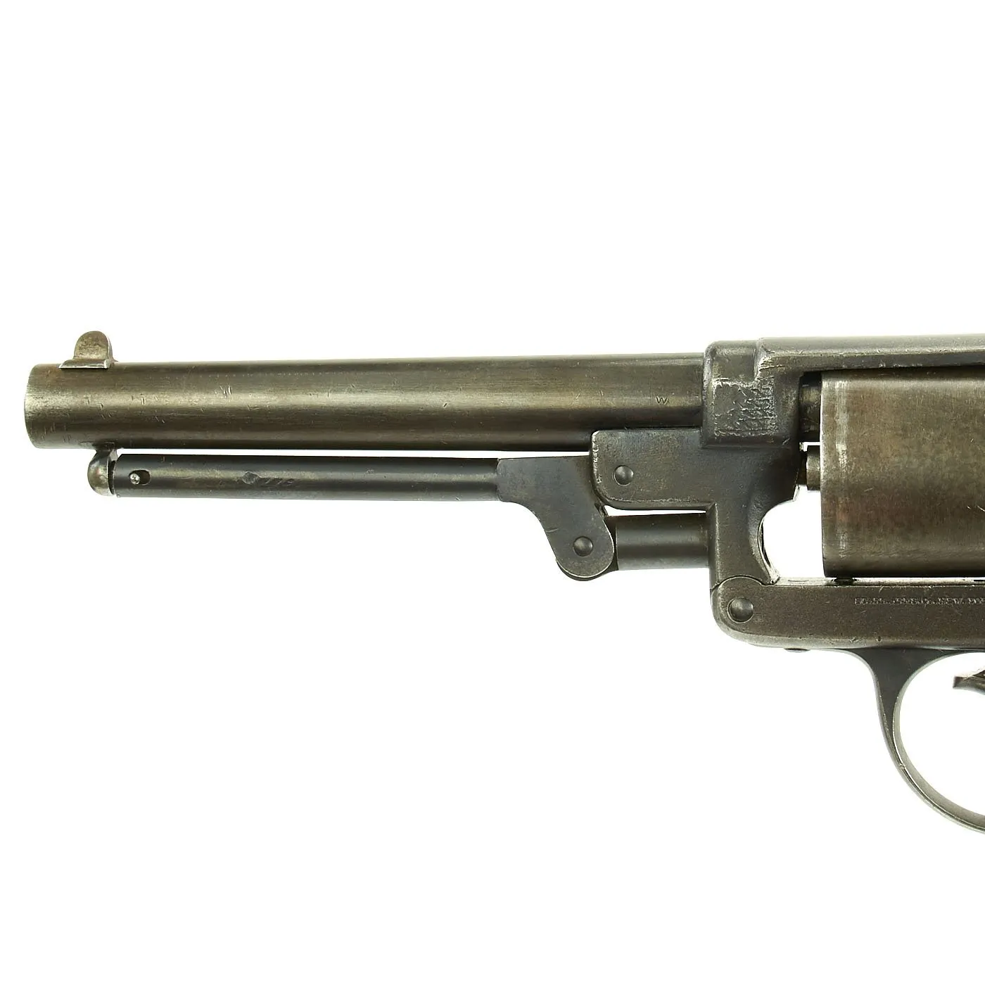 Original U.S. Civil War Starr Arms M1858 Double Action Army Cartridge Converted Revolver - Serial 10875