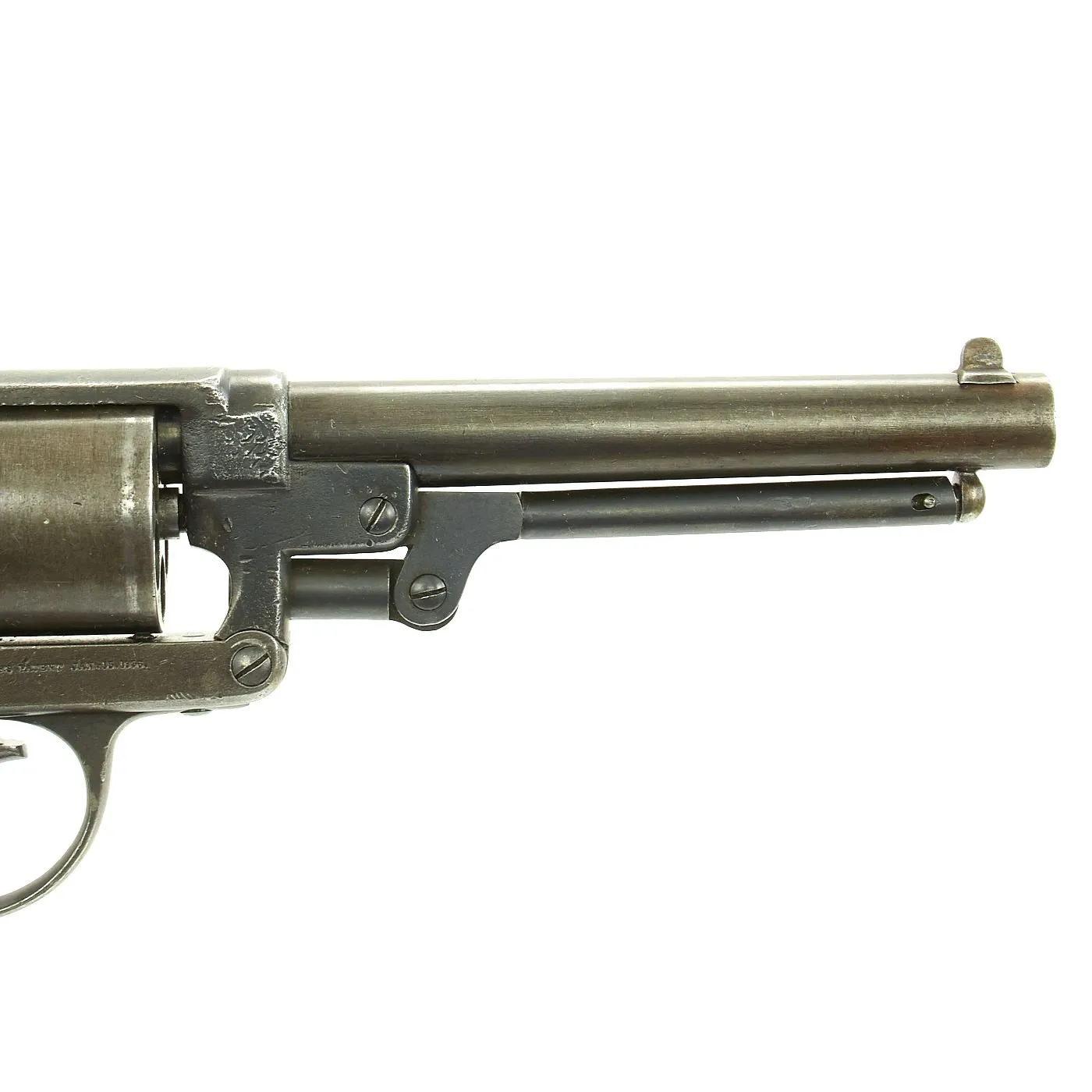 Original U.S. Civil War Starr Arms M1858 Double Action Army Cartridge Converted Revolver - Serial 10875