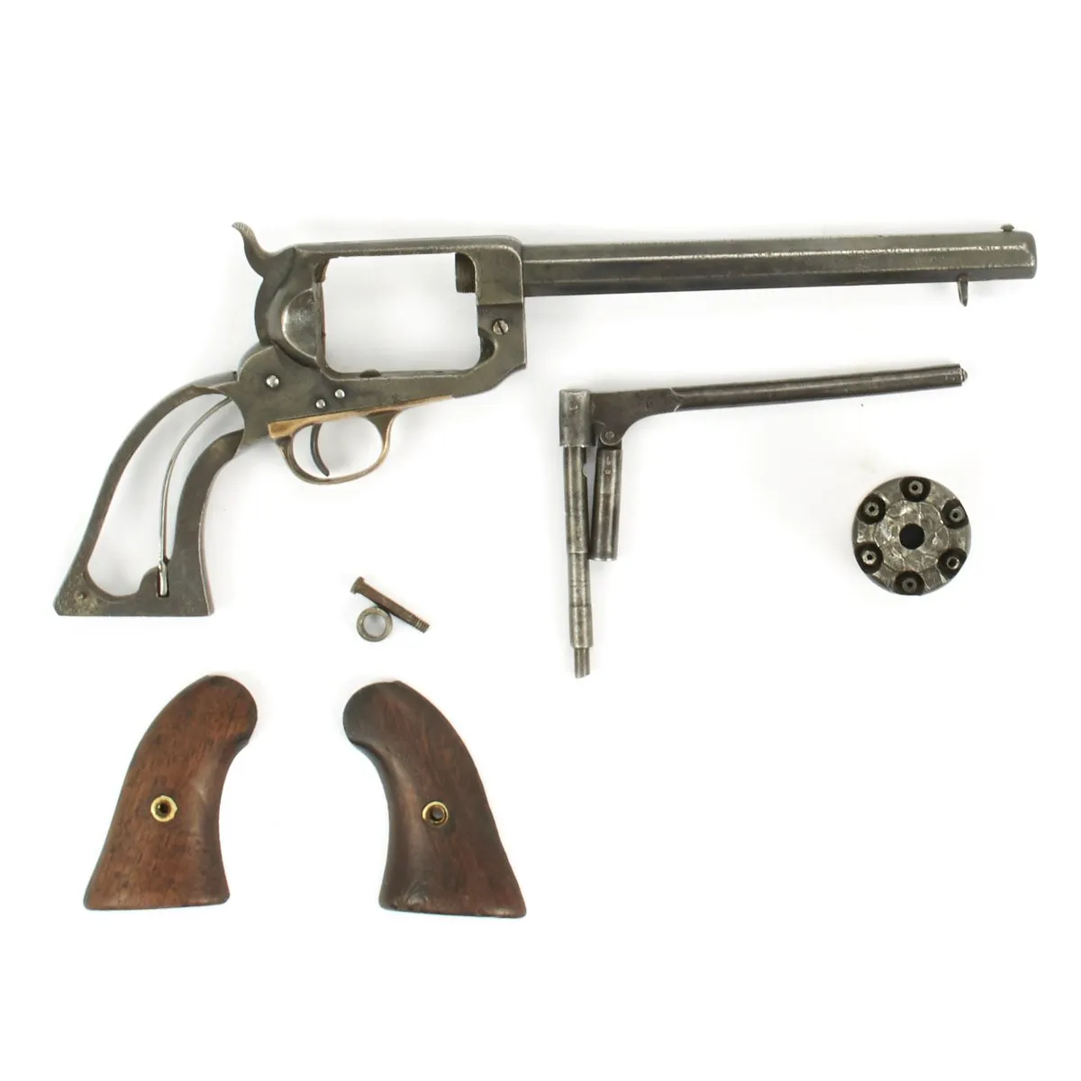 Authentic U.S. Civil War Era Whitney 2nd Model Navy Percussion .36 Caliber Revolver - Serial Number 1514