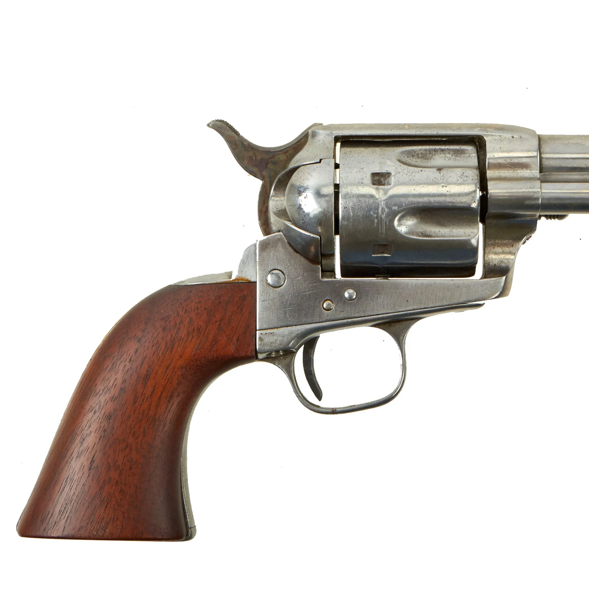 Original U.S. Colt .45cal Single Action Army Revolver made in 1884 with 4 ¾" Barrel, Replaced Grip & Factory Letter Copy - Serial 109482