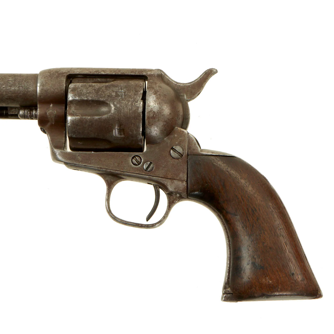 Original U.S. Colt .45cal Single Action Army Revolver with 4 3/4" Barrel made in 1880 with Period Holster - Serial 58458