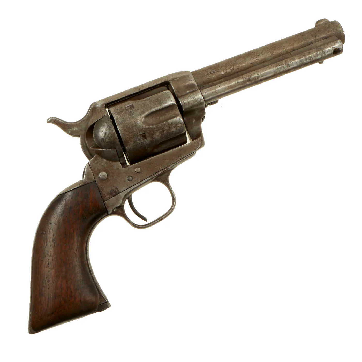 Original U.S. Colt .45cal Single Action Army Revolver with 4 3/4" Barrel made in 1880 with Period Holster - Serial 58458