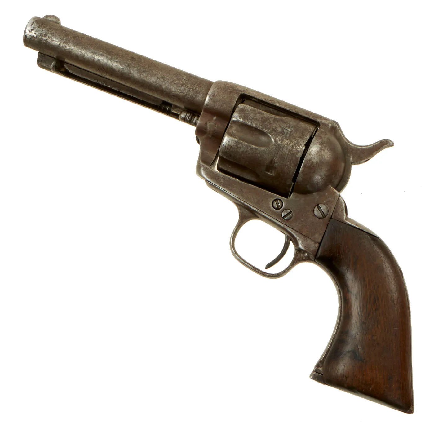 Original U.S. Colt .45cal Single Action Army Revolver with 4 3/4" Barrel made in 1880 with Period Holster - Serial 58458