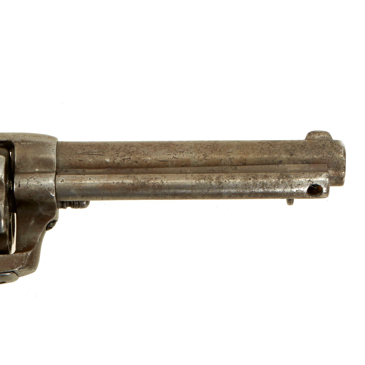 Original U.S. Colt .45cal Single Action Army Revolver with 4 3/4" Barrel made in 1880 with Period Holster - Serial 58458