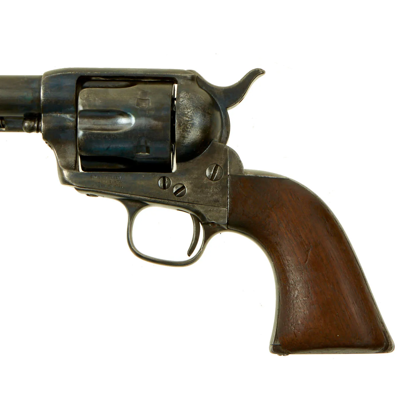 Original U.S. Colt Frontier Six Shooter .44-40 Revolver made in 1878 with 7 1/2" Barrel - Serial 45401