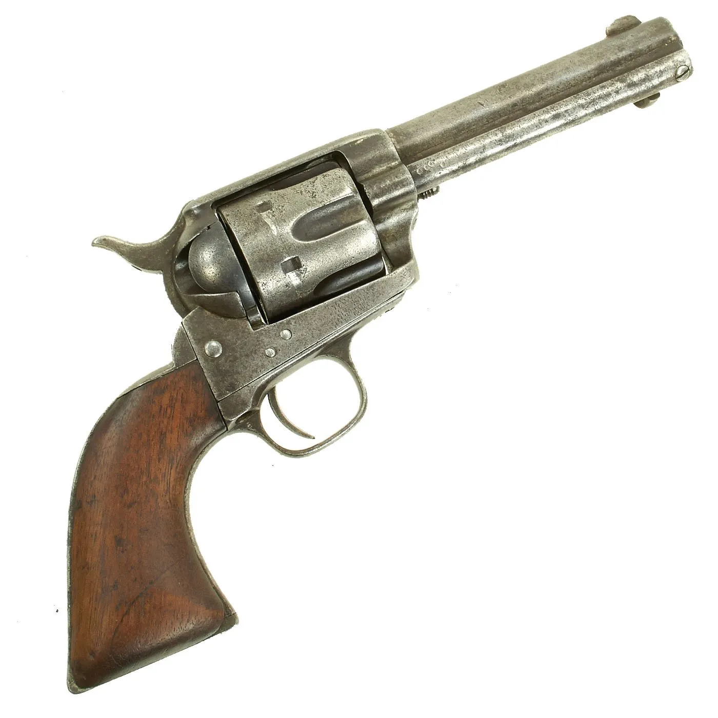 Original U.S. Colt Frontier Six Shooter .44-40 Revolver made in 1878 with Factory Letter & Period Holster - Serial 45794