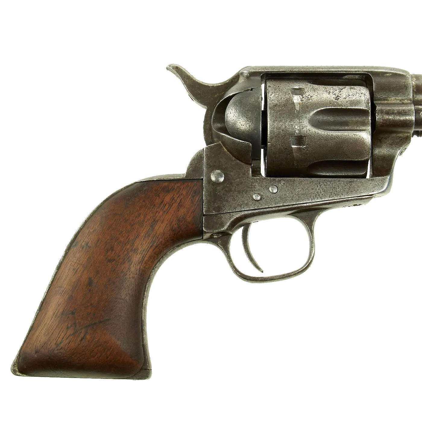 Original U.S. Colt Frontier Six Shooter .44-40 Revolver made in 1878 with Factory Letter & Period Holster - Serial 45794