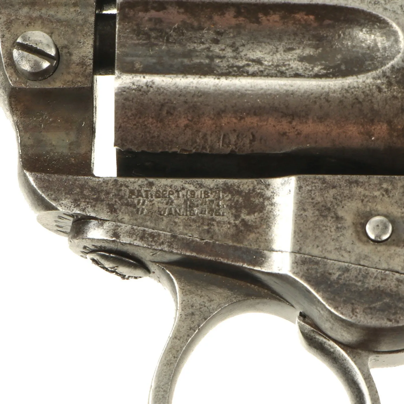 Original U.S. Colt M-1877 .41cal Thunderer 6 Inch Barrel Revolver made in 1884 - Serial 48374