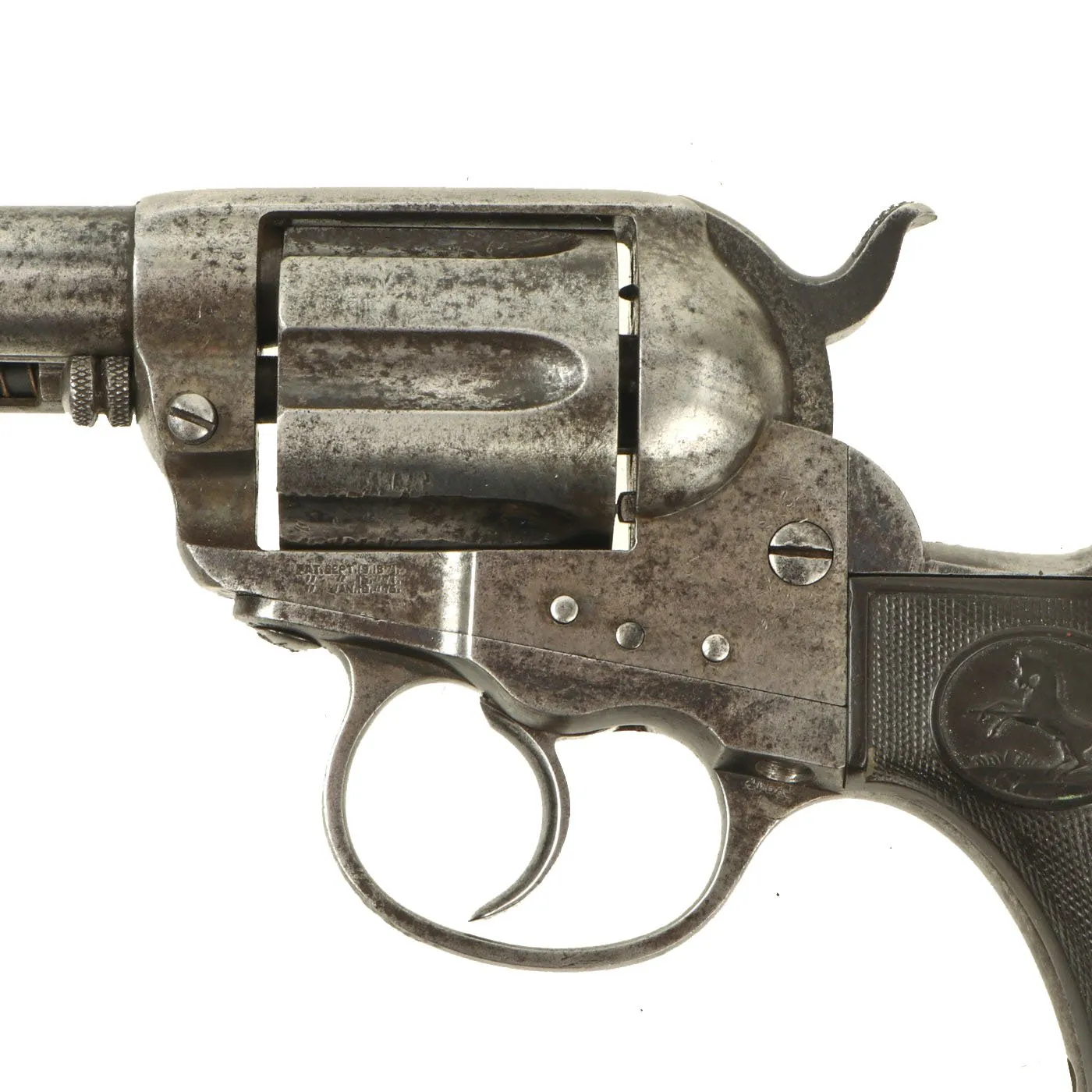 Original U.S. Colt M-1877 .41cal Thunderer 6 Inch Barrel Revolver made in 1884 - Serial 48374