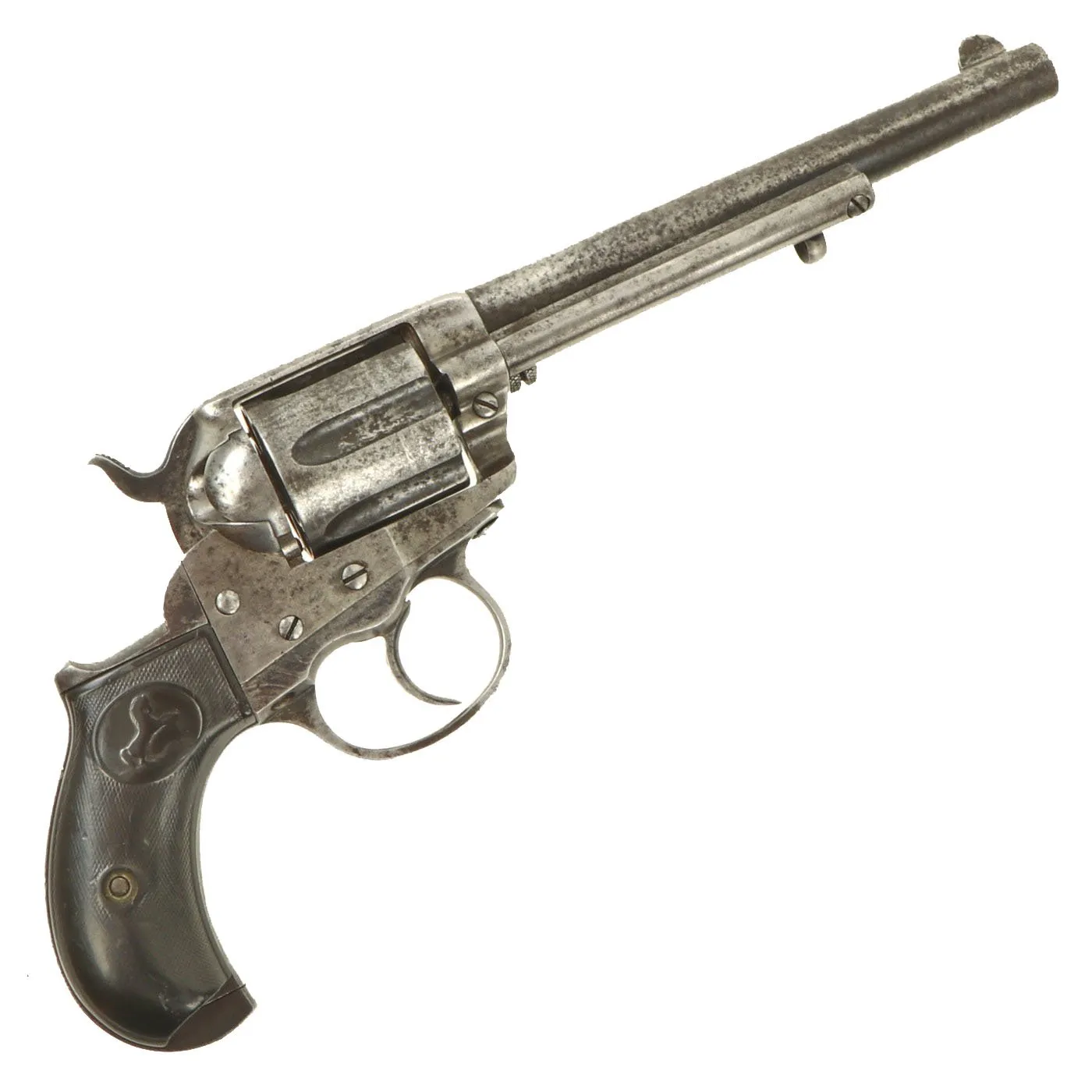 Original U.S. Colt M-1877 .41cal Thunderer 6 Inch Barrel Revolver made in 1884 - Serial 48374