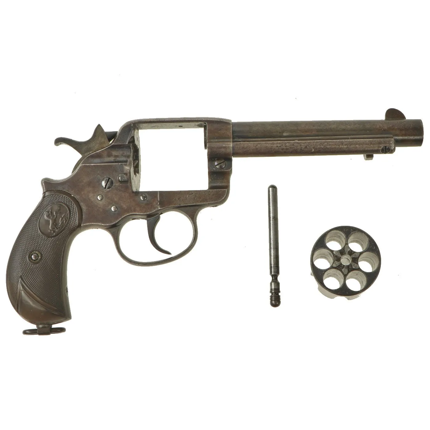 Original U.S. Colt M-1878 Double Action Frontier Six Shooter .44-40 Revolver made in 1898 - Serial 39464