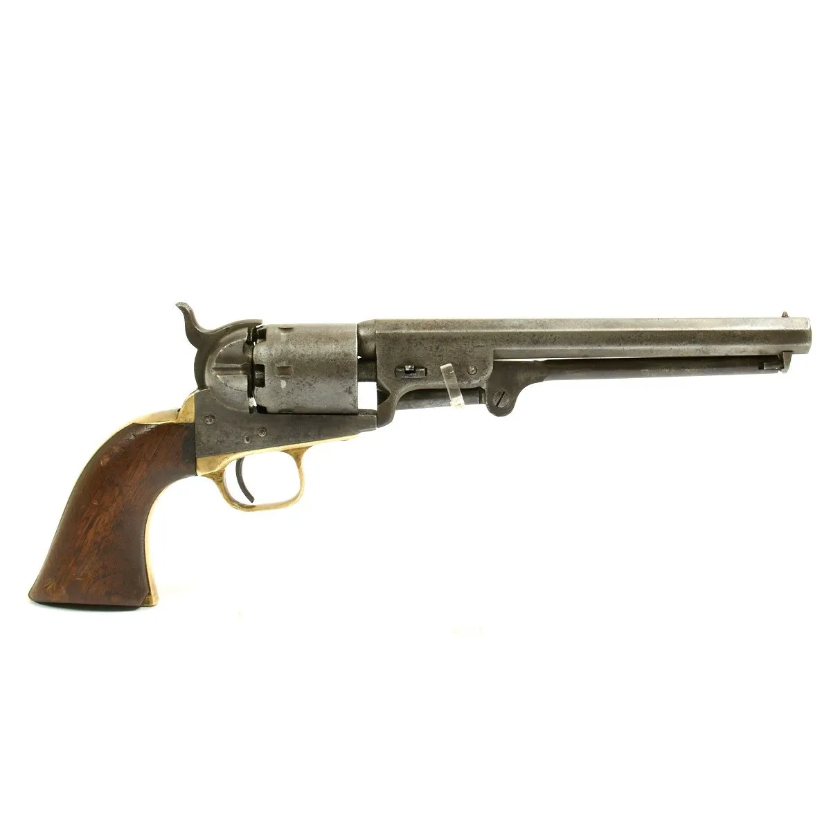 Original U.S. Lieutenant R Anderson Colt 1851 Navy Revolver - Partially Matching Serial No 209865