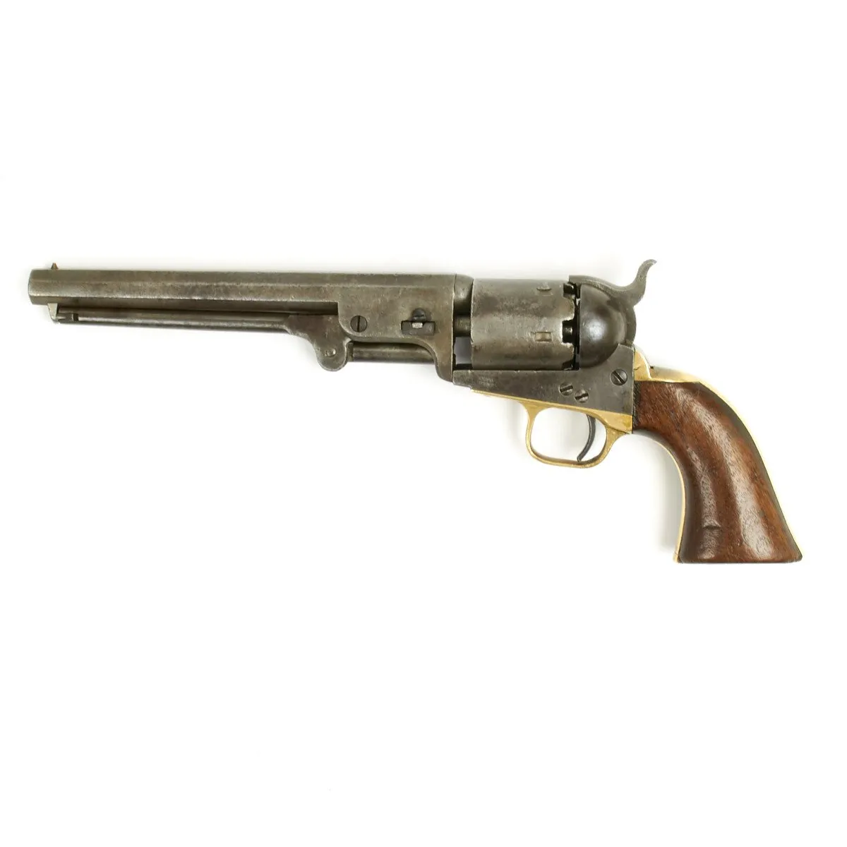 Original U.S. Lieutenant R Anderson Colt 1851 Navy Revolver - Partially Matching Serial No 209865