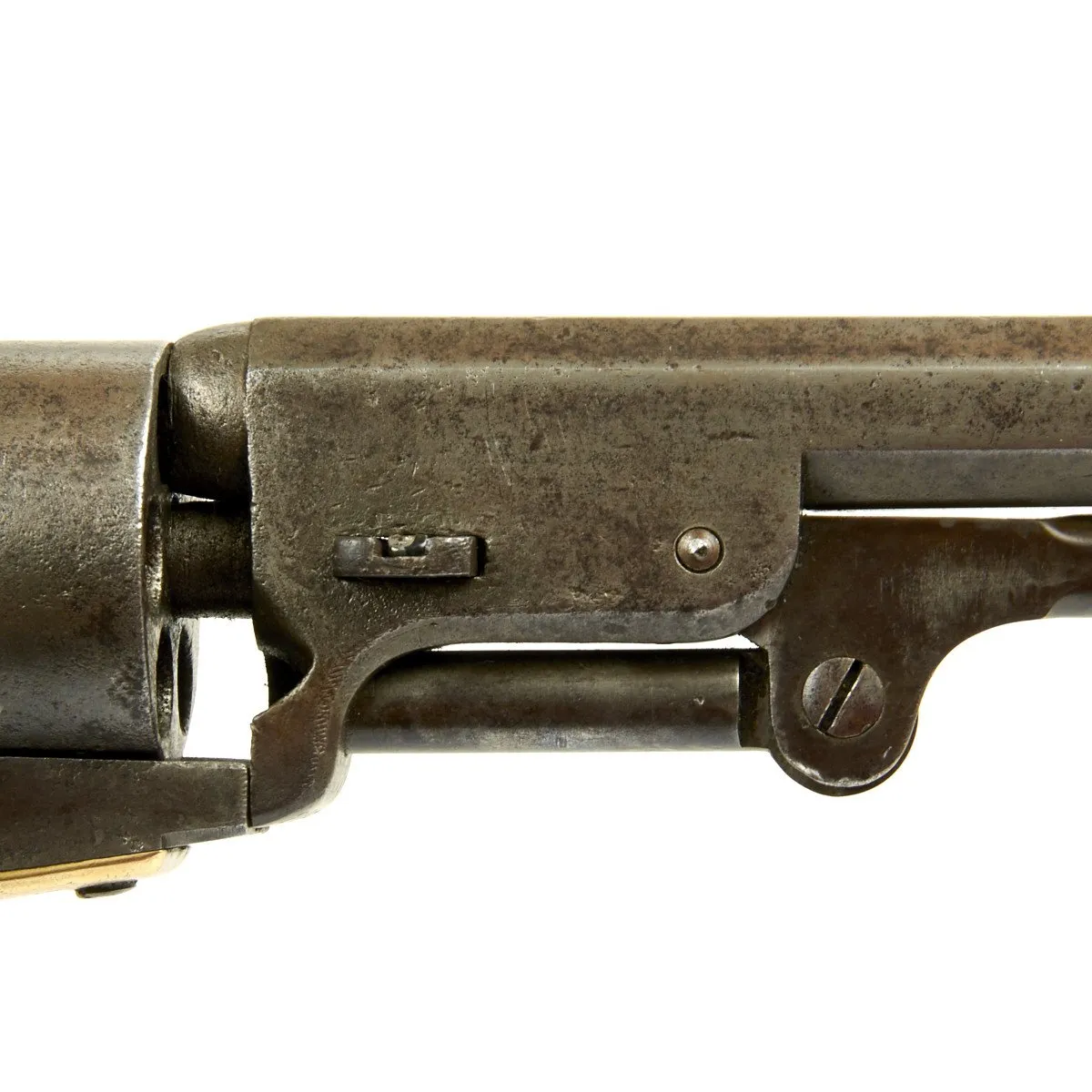 Original U.S. Lieutenant R Anderson Colt 1851 Navy Revolver - Partially Matching Serial No 209865