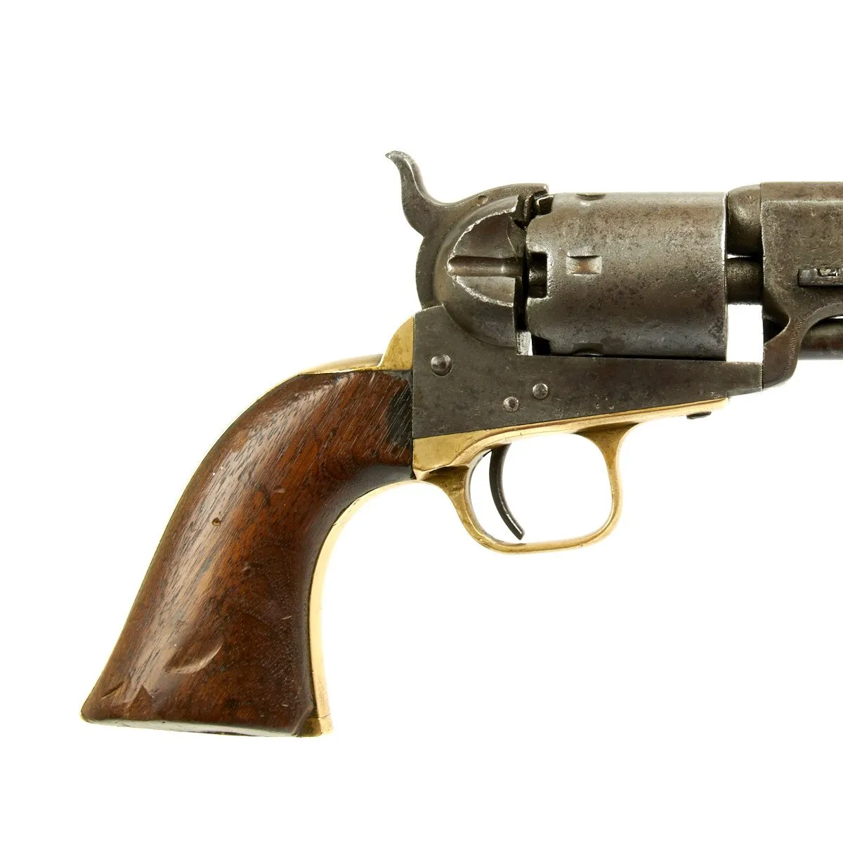 Original U.S. Lieutenant R Anderson Colt 1851 Navy Revolver - Partially Matching Serial No 209865