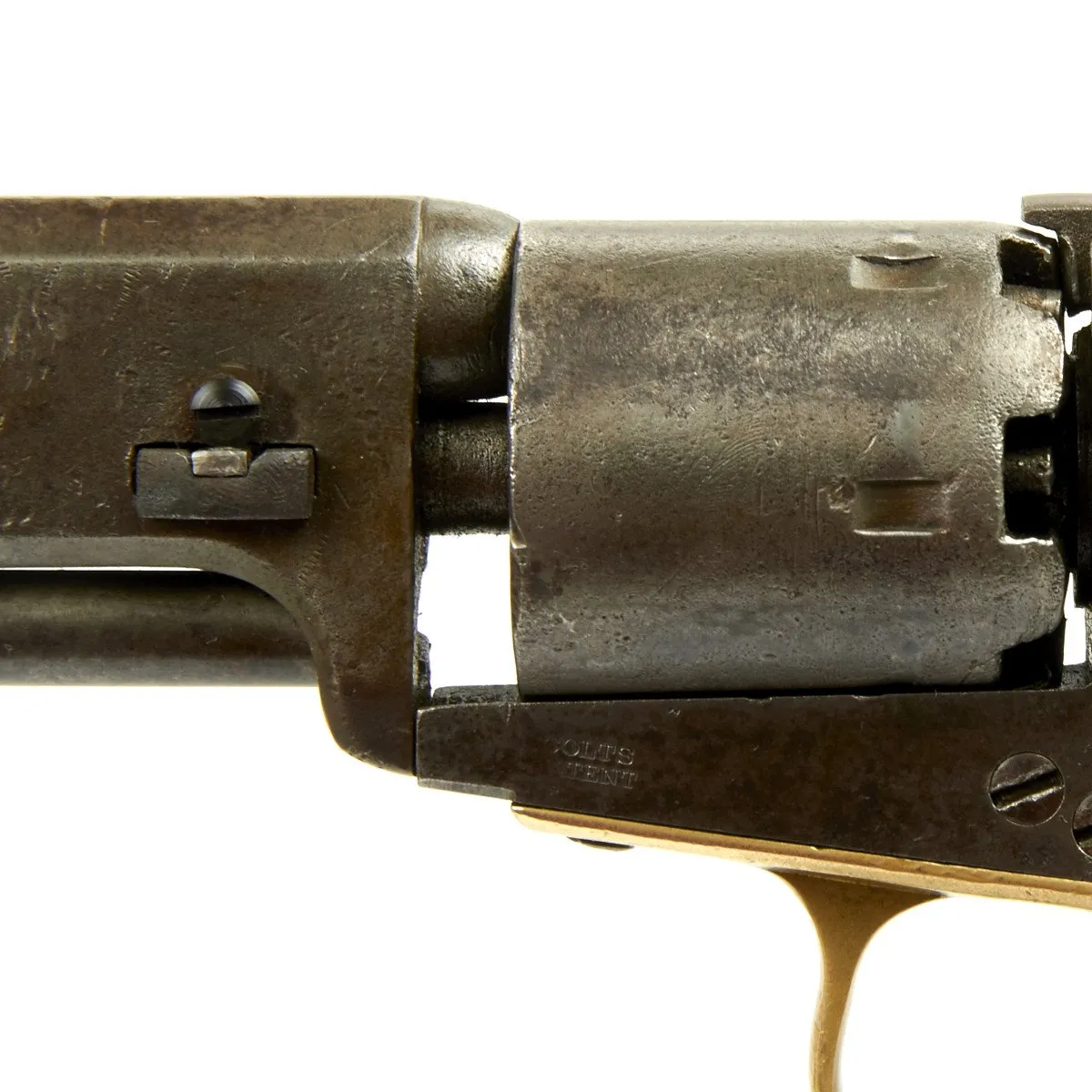 Original U.S. Lieutenant R Anderson Colt 1851 Navy Revolver - Partially Matching Serial No 209865