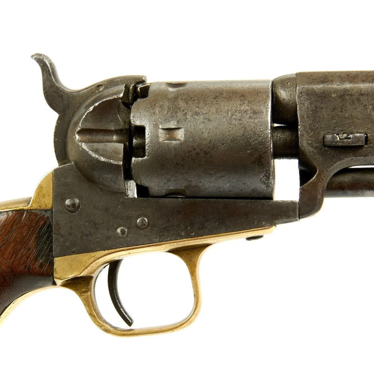 Original U.S. Lieutenant R Anderson Colt 1851 Navy Revolver - Partially Matching Serial No 209865