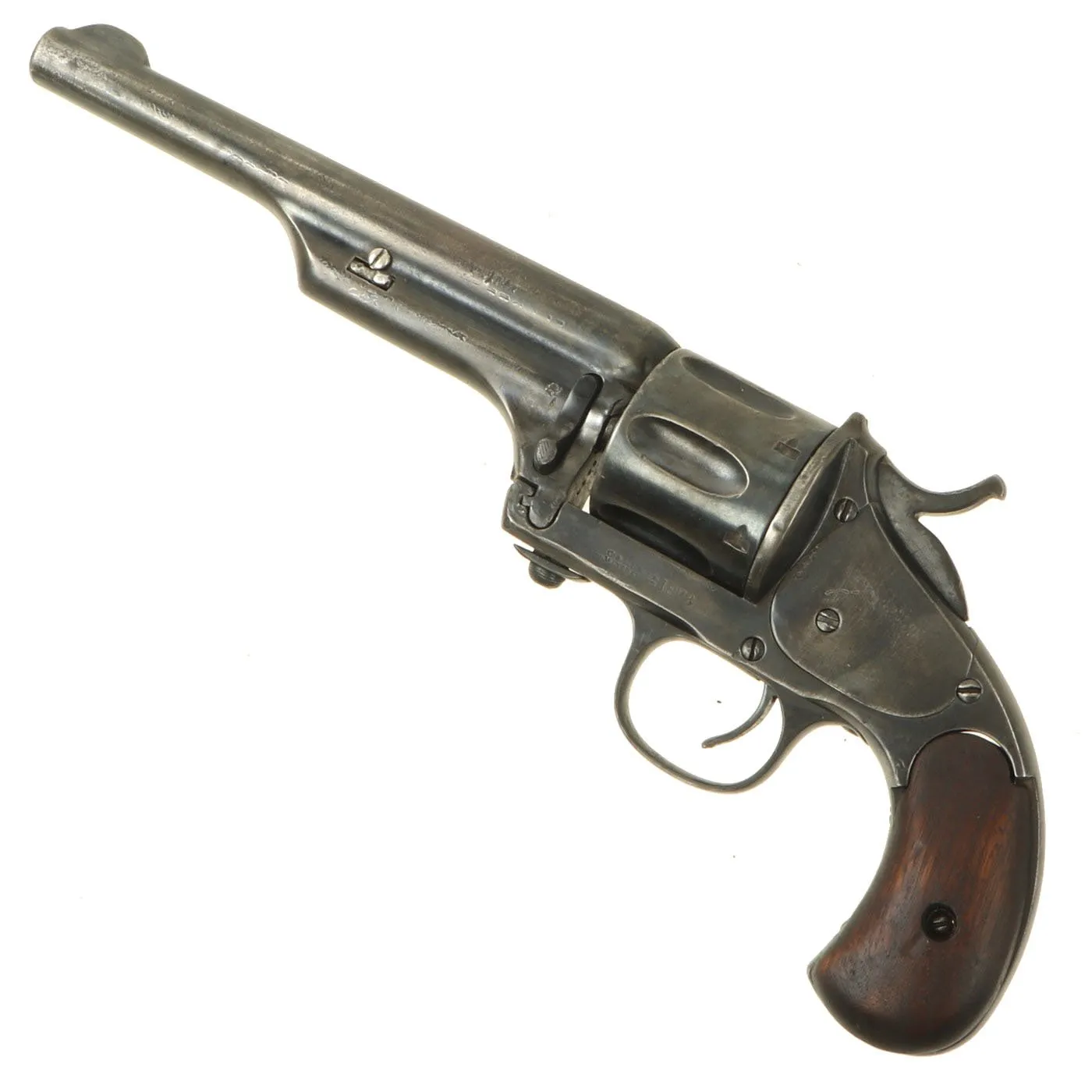 Original U.S. Merwin & Hulbert 1876 Frontier 2nd Model .44-40 Revolver with Bird's Head Grip - Assembly No. 2880