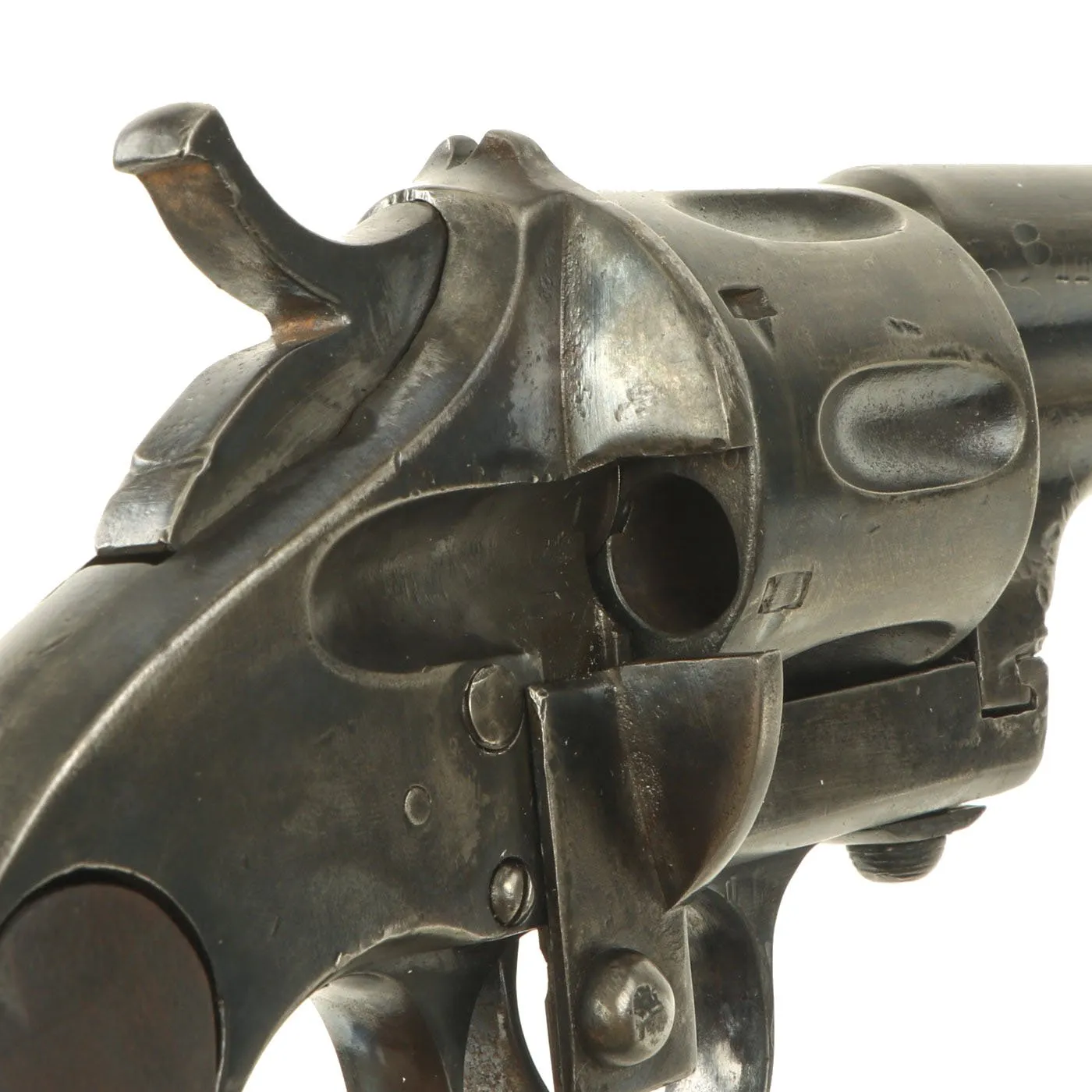 Original U.S. Merwin & Hulbert 1876 Frontier 2nd Model .44-40 Revolver with Bird's Head Grip - Assembly No. 2880