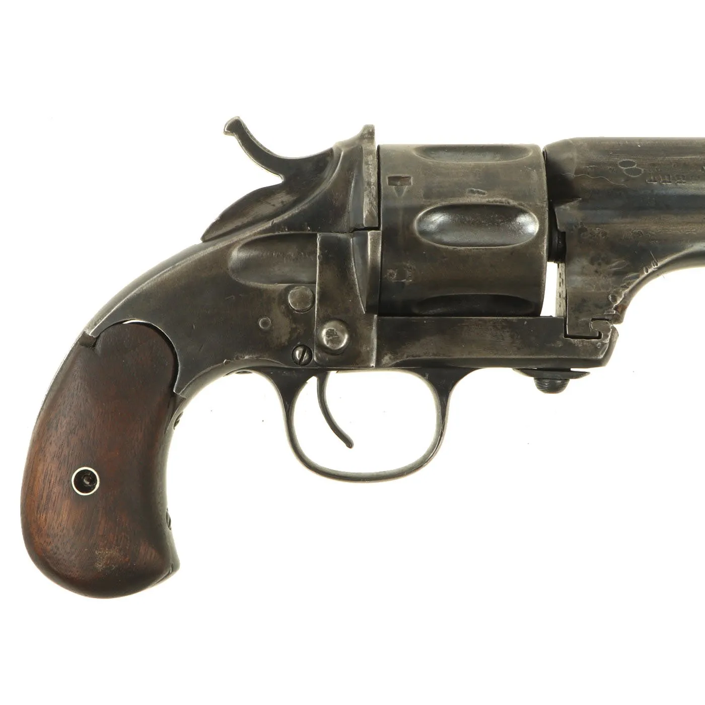 Original U.S. Merwin & Hulbert 1876 Frontier 2nd Model .44-40 Revolver with Bird's Head Grip - Assembly No. 2880