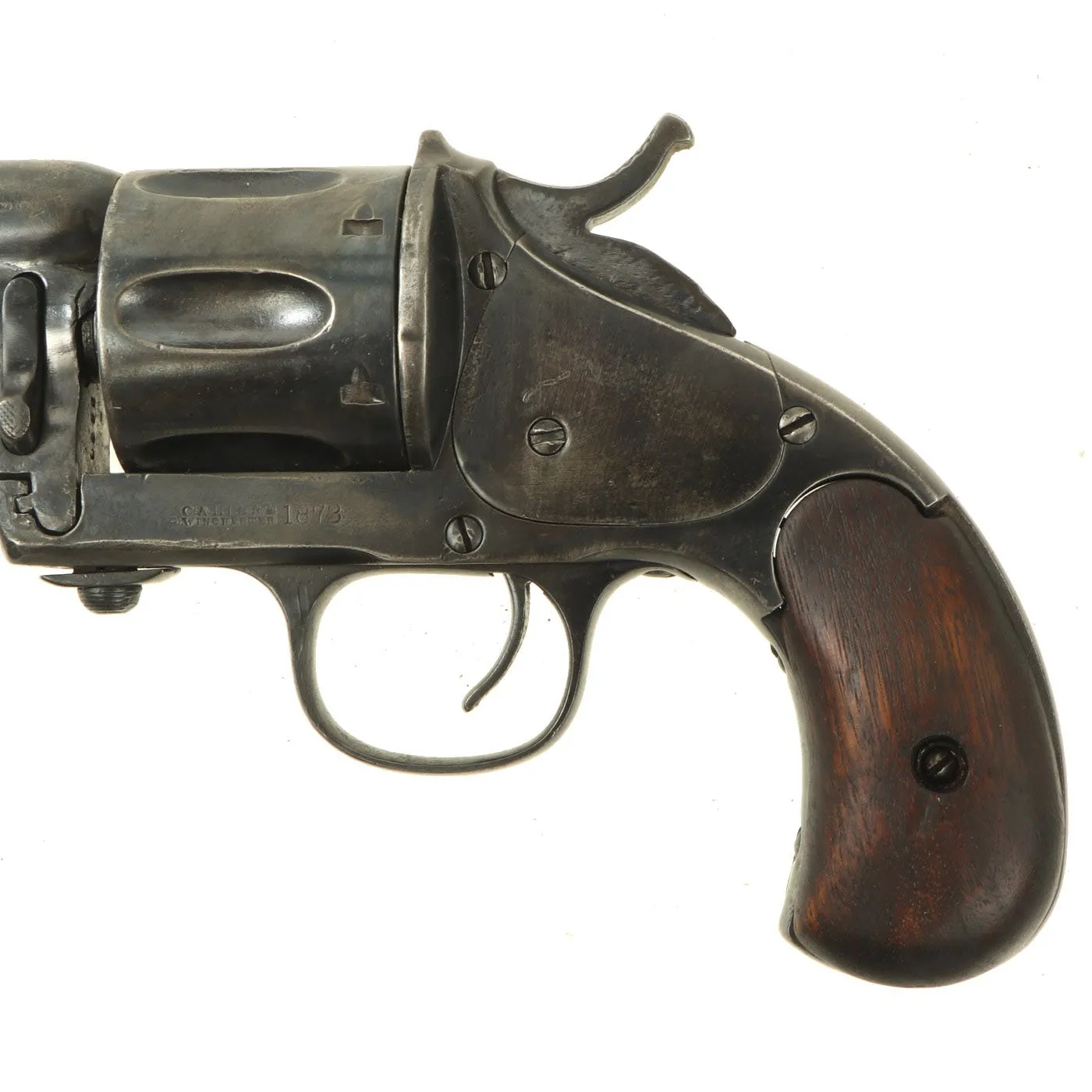 Original U.S. Merwin & Hulbert 1876 Frontier 2nd Model .44-40 Revolver with Bird's Head Grip - Assembly No. 2880