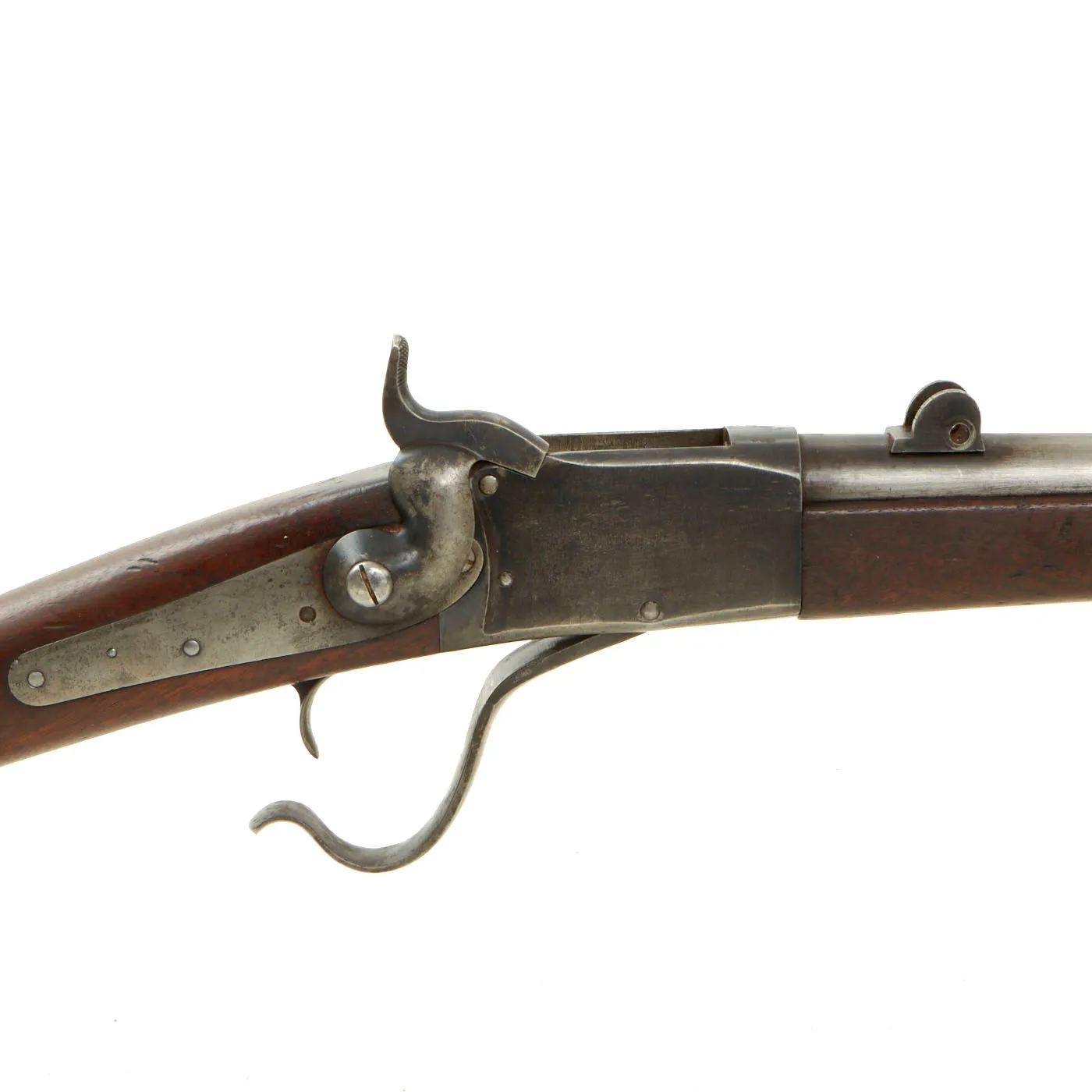 Original U.S. Peabody M1866/1867 Switzerland Contract Falling Block Military Rifle in .41 Swiss Rimfire - Serial 4439